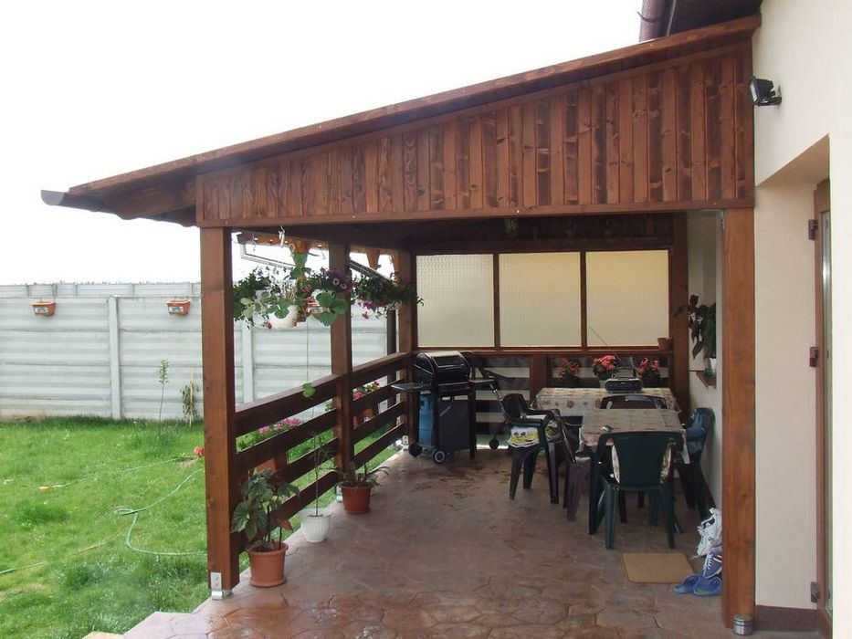 Foisoare pe structura de lemn