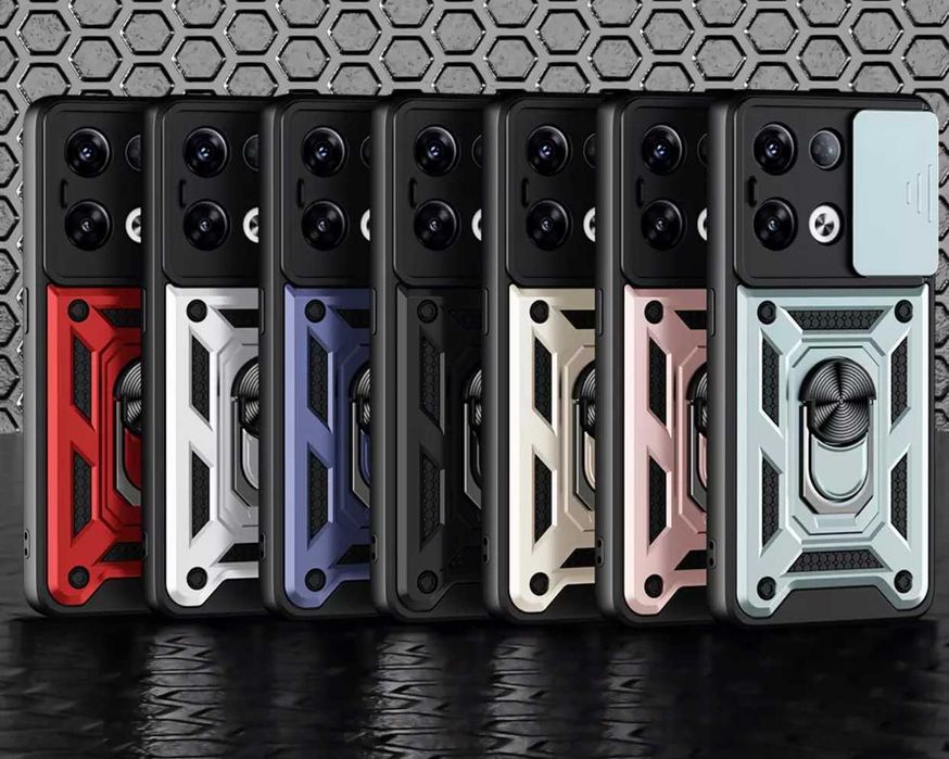 Husa hybrid Armor cu inel pentru Oppo Reno 8 5G , Reno 8 Pro