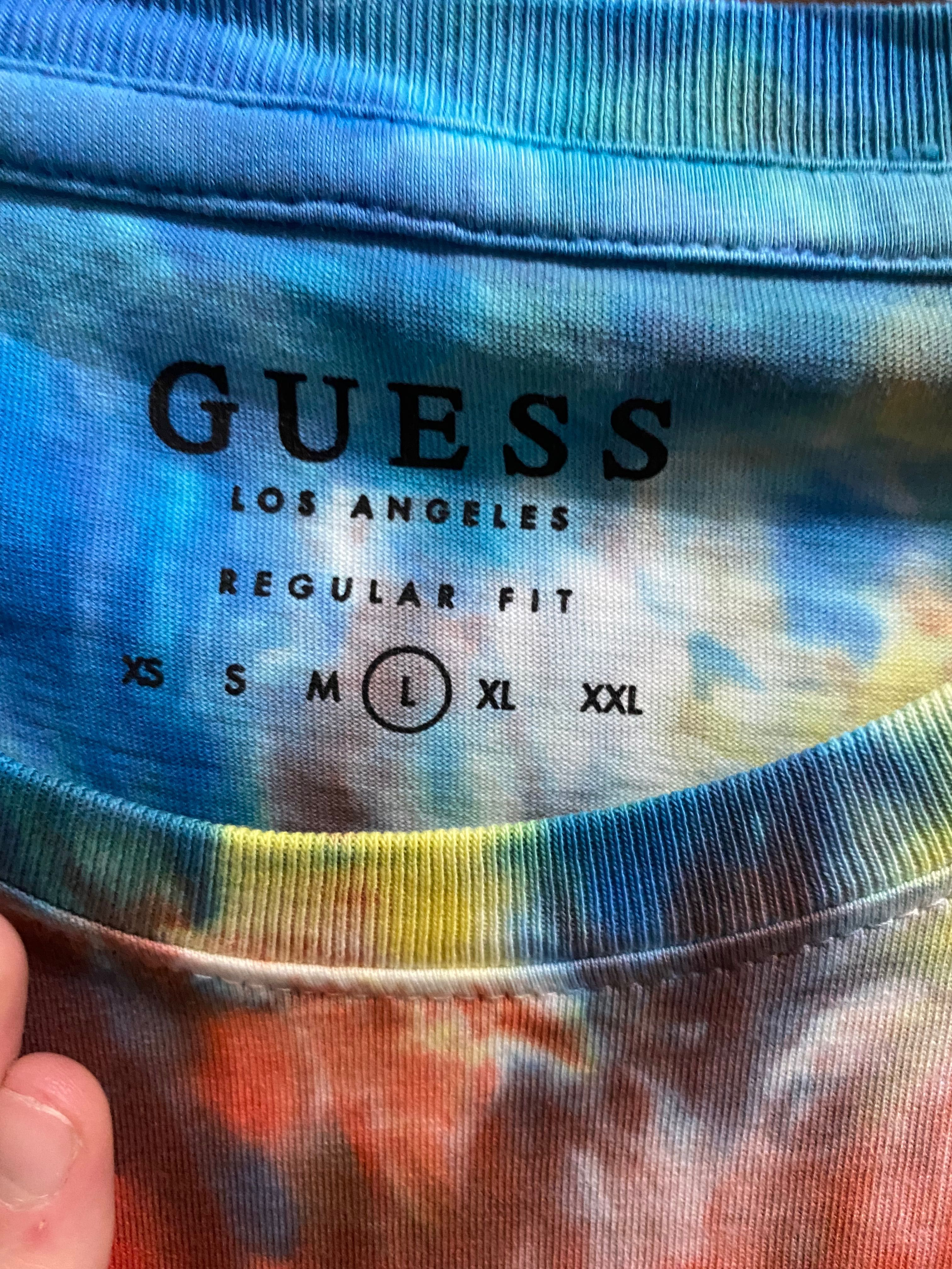 Vand tricou Guess Tie Dye