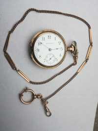 American Waltham USA 15jewels 1915г позлатен маркиран джобен часовник