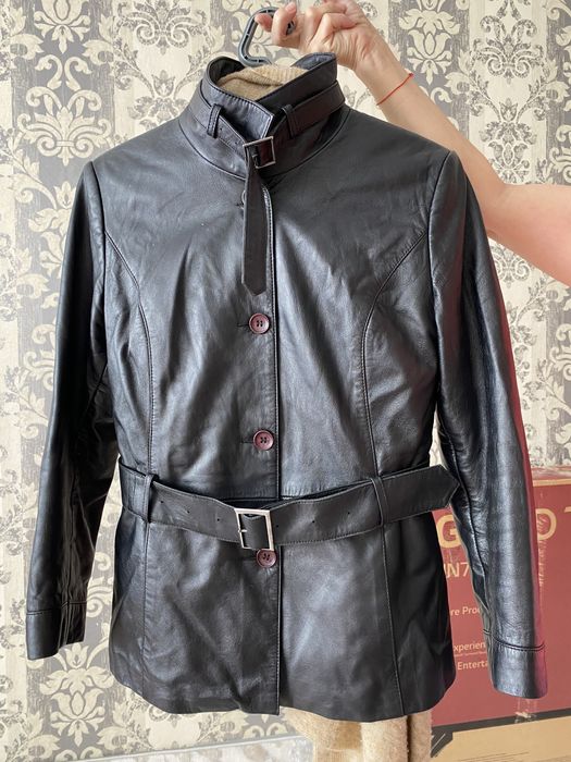 Натуральная кожаная куртка