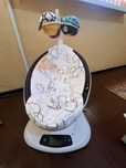 Електрическа бебешка люлка mamaRoo 4.0 Silver plush
