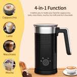 Кана за разпенване на мляко Milk Frother Electric 4 in 1,Гаранция