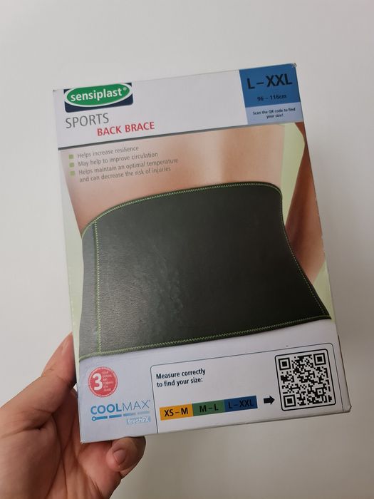 Centura lombara pentru dureri de spate NOUA marime L - XXL 96-116cm