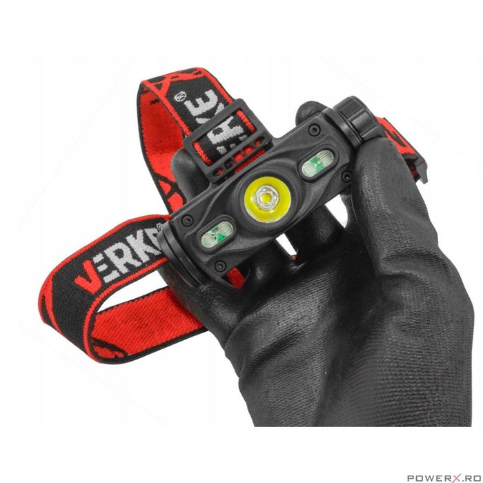 Lampa pentru atelier, cu prindere pe cap, 1000 Lm 2000 Mah,Verke