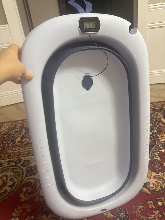 Отдам даром складную ваночку термометром