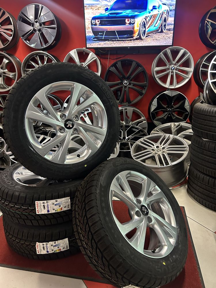 Джанти 4x108 17 цола с Зимни Гуми за Opel Mokka Peugeot 2008