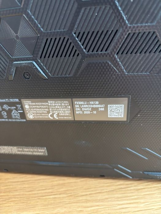 Laptop Asus Tuf gaming