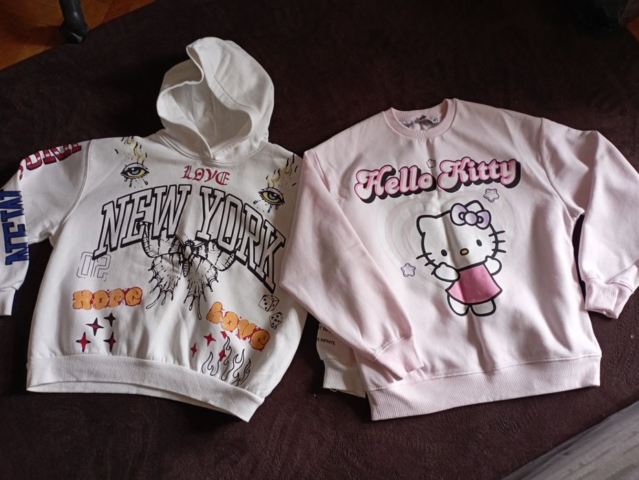 Блуза Hello Kitty и суитчер за момиче, XS