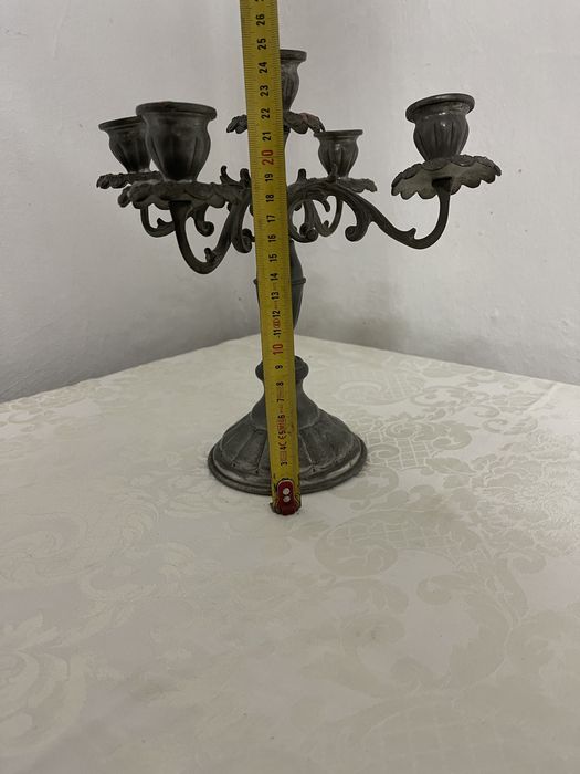 Sfeșnic din staniu 95%