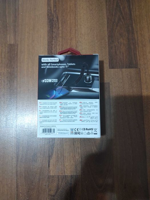 Incarcator auto Power Drive-33PDC, 1xUSB-A, 1xUSB-C Power Delivery 33W