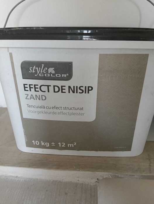 vand vopsea decorativa, efect de nisip