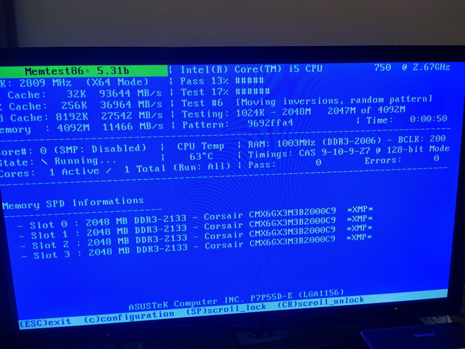 Дънна Платка Asus P7P55D-E TurboV EVO / LGA 1156 / Core i5-750, 3.2GHz