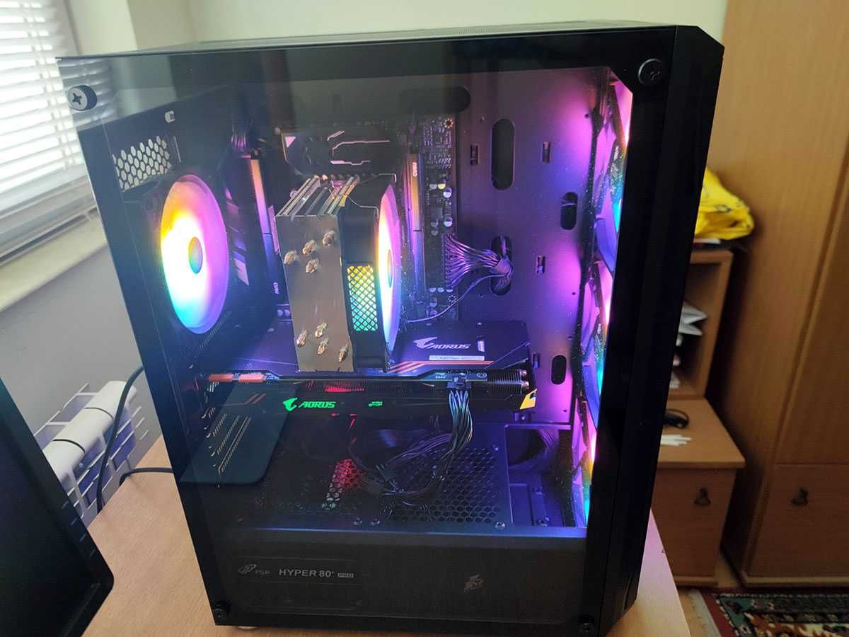 Геймърски компютър, 32gb Ram, 1070Ti, Xeon 2690 V4, 960GB SSD