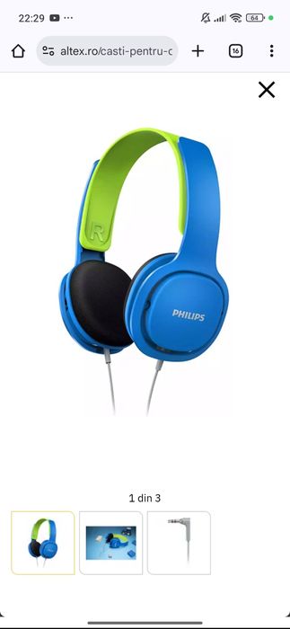 Vând căști Philips
