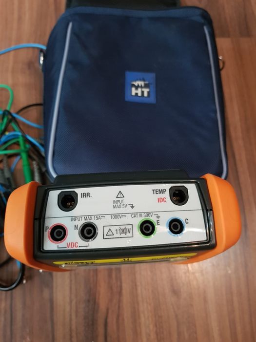 HT PVCHECKs,tester de punere în funcțiune a panourilor fotovoltaice.