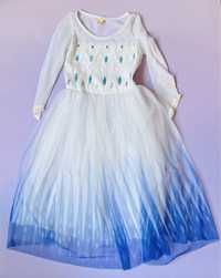 Платье «Эльза» на девочку от 4 до 6 лет (110 рост)