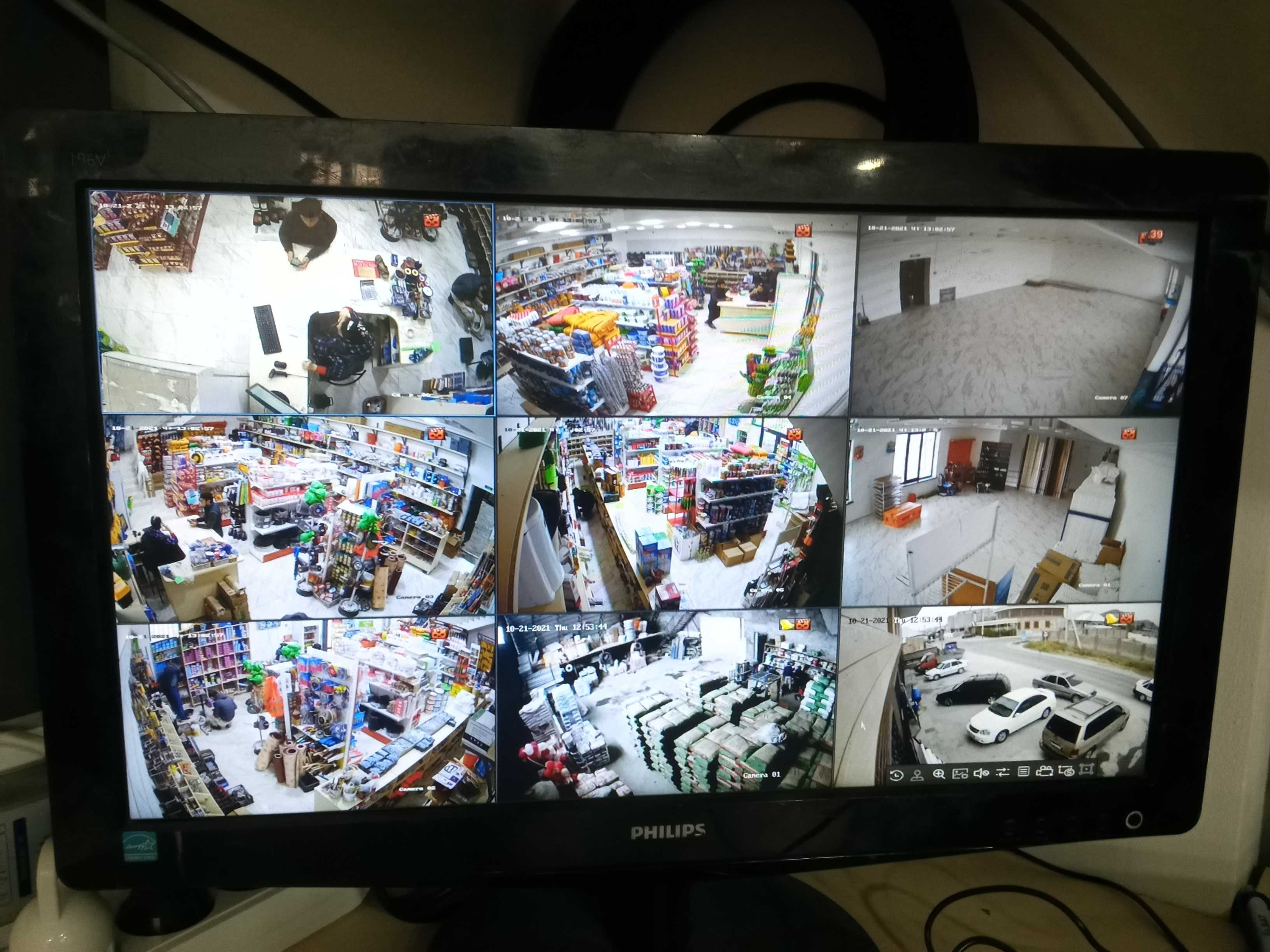 Установка демонтаж и обслуживание камер видеонаблюдения.