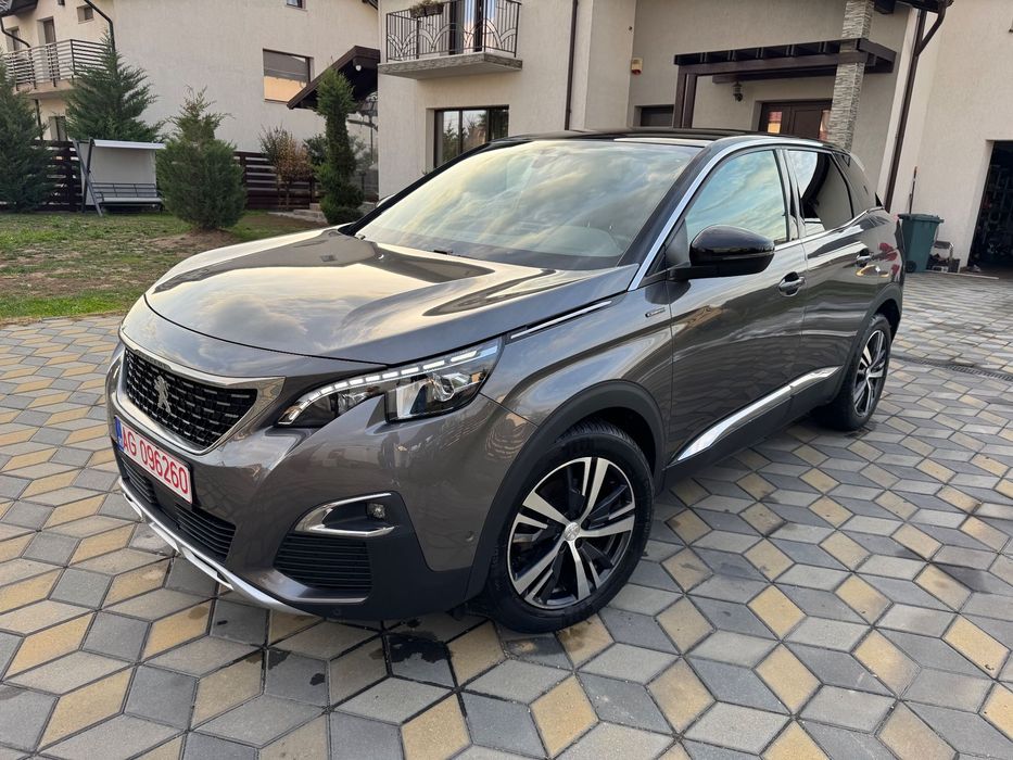 Peugeot 3008 GT Line, Led, km reali, Lumini amb., Virtual Cockpit, Camera