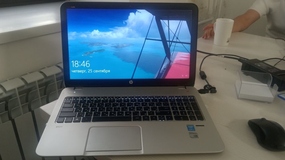 Ноутбук HP Envy 15 | i7, 8GB, видеокарта NVIDIA