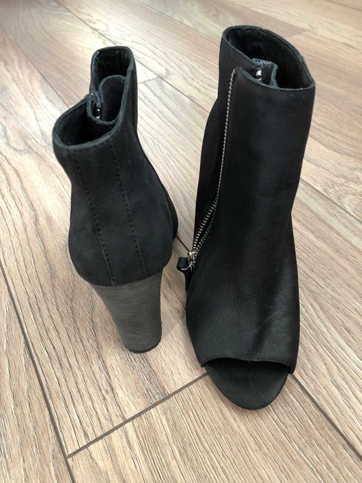 Botine negre piele intoarsa Zadig & Voltaire marime 38