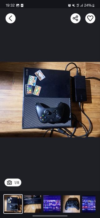 Xbox one, в хорошем состоянии, недорого
