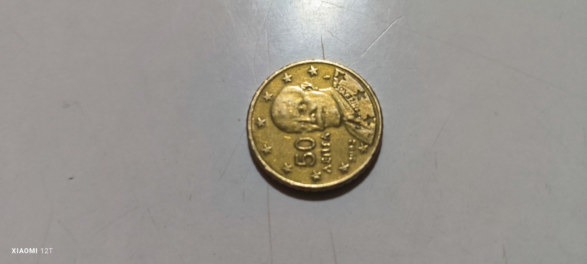 Moneda 50 Centi 2002