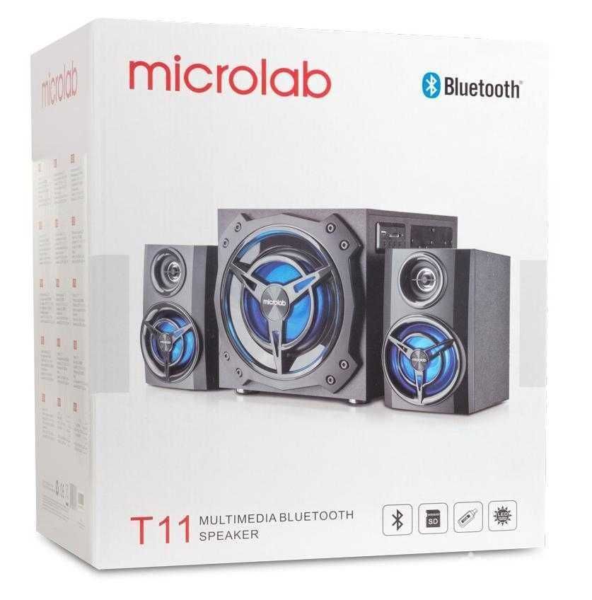 продам новый Microlab T11/AUX/Bluetooth 5.0/SD/USB/42 ватт