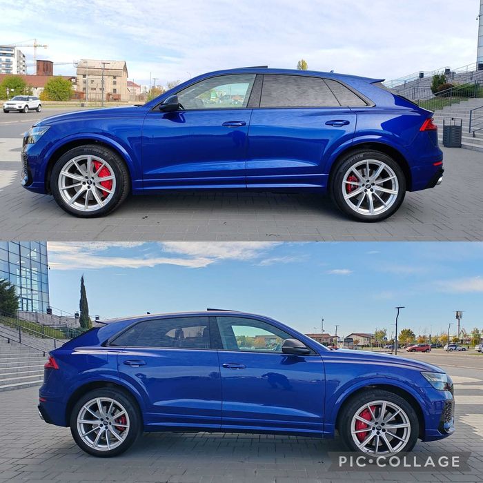 V/Schimb Audi RS Q8 2021 4.0i + hybrid 600cp impecabil full 78900e neg