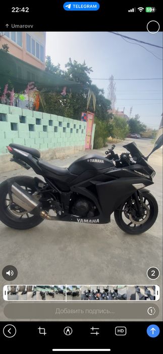 YAMAHA R3 sport bike