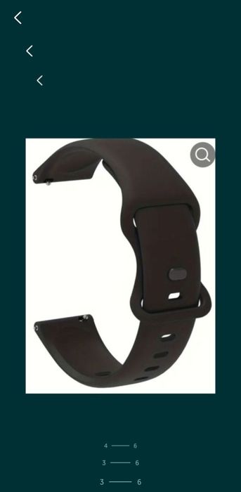 Curea silicon/piele de calitate, 22 mm, compatibilitste cu majoritatea