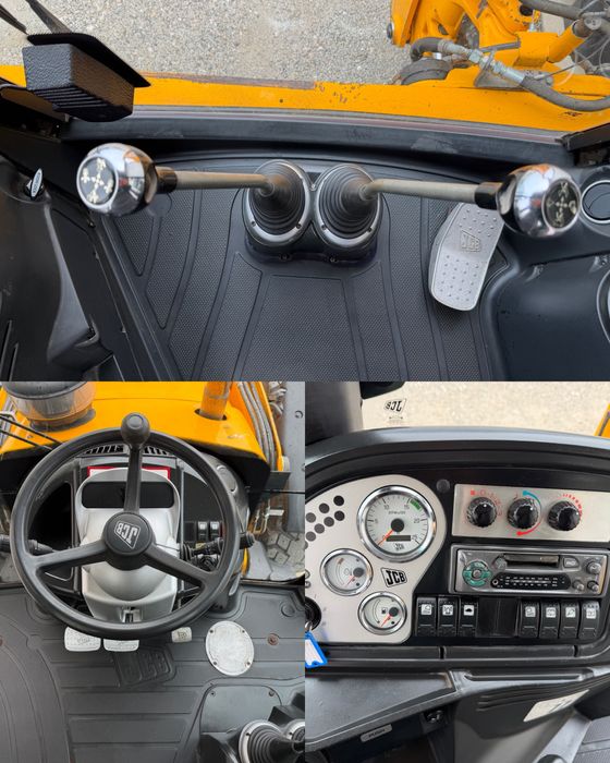 Buldoexcavator JCB 4 cx ,6100 ore.RECENT ADUS