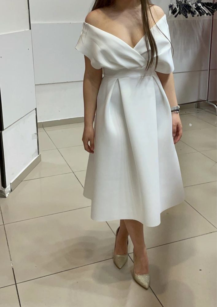 Rochie Alba elegantă