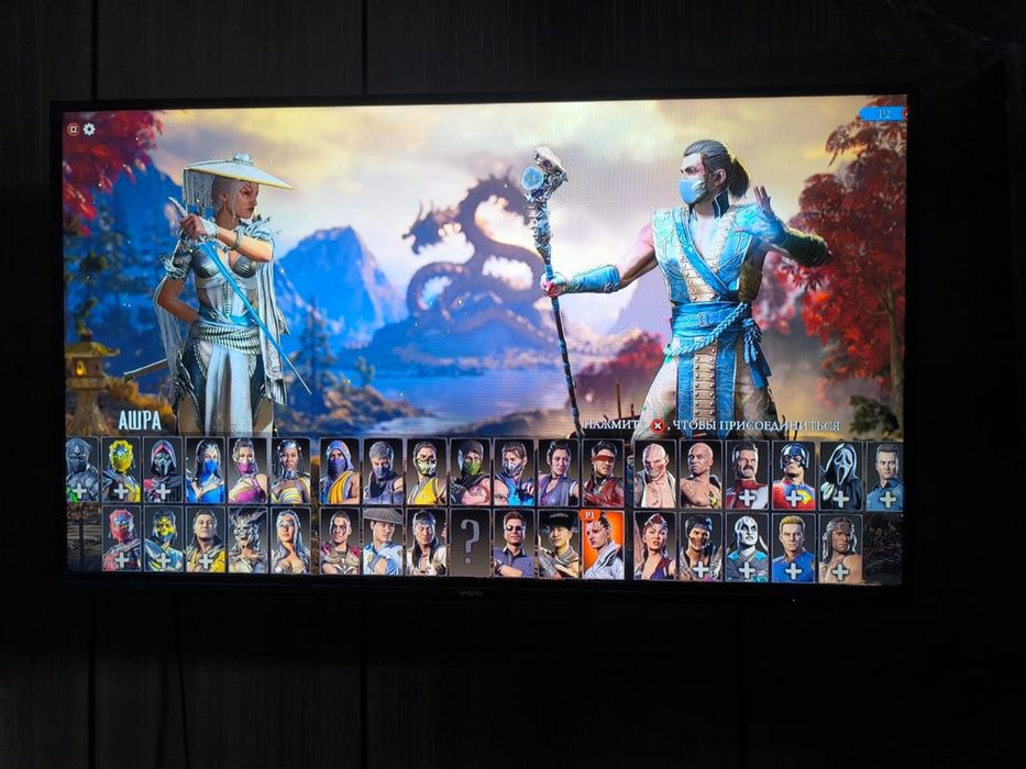 Продам большой тв 55 диогональ 90000 тг! Продажа с покупкой побольше