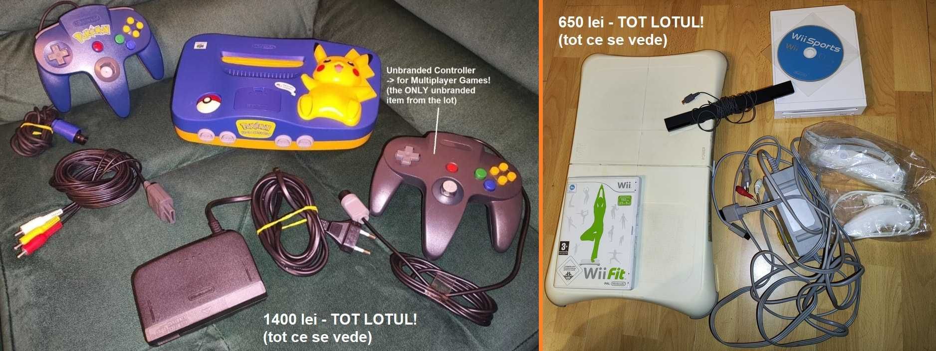LOT Mare Copii Nintendo DS Pokemon 3DS Wii Gamecube GBA GBC PS 3 PC