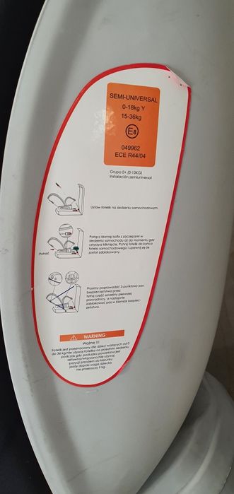 Scaun auto 0-36 kg