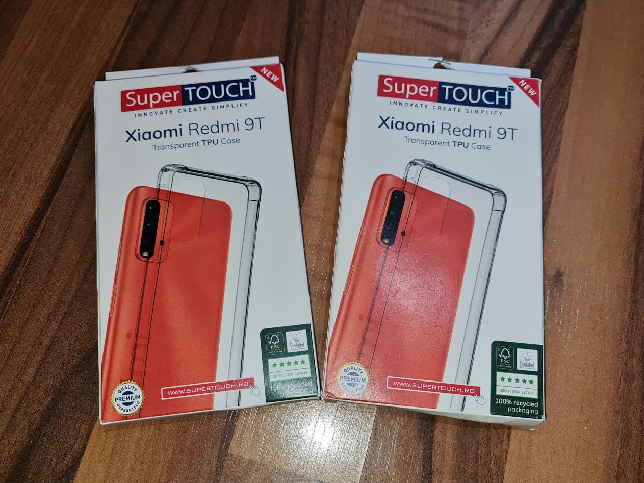 Husa silicon originala SuperTouch Transparent TPU Case Xiaomi Redmi 9T