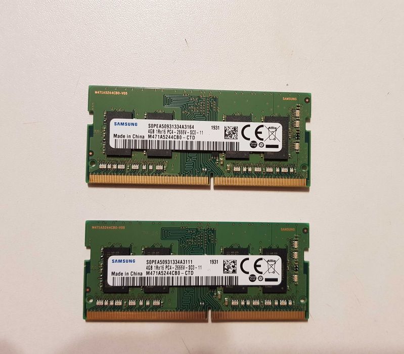 Memorie RAM Samsung laptop DDR4 8 GB 2666 MHz