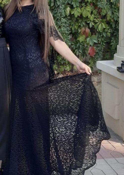 Платье вечернее длинное