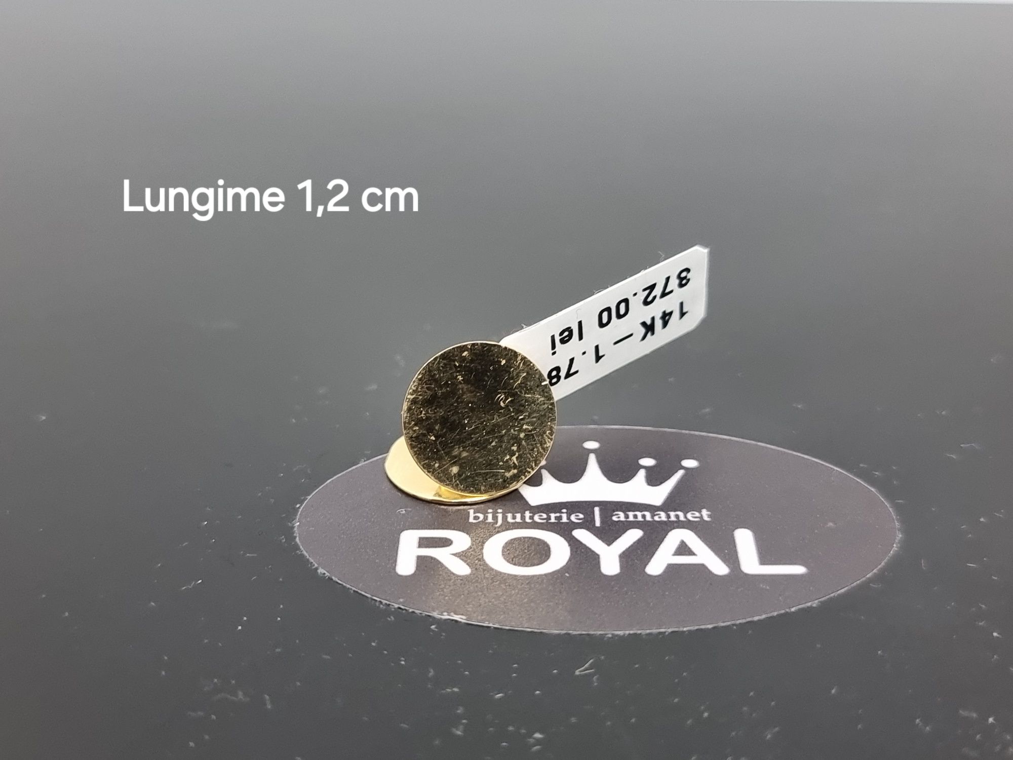 Bijuteria Royal:Cercei aur 14k/1.78 gr