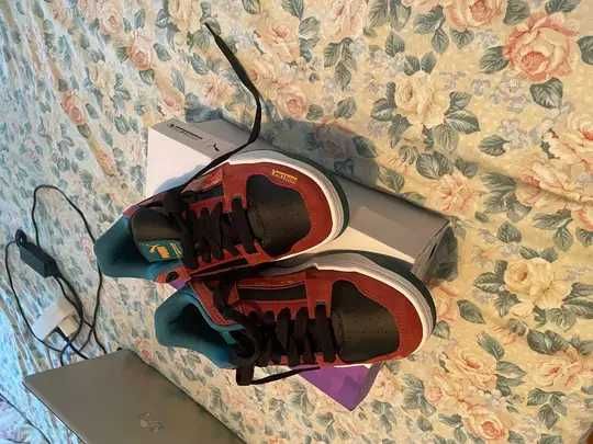 Кожени маратонки Пума Puma Minecraft размер 38.5 чисто нови