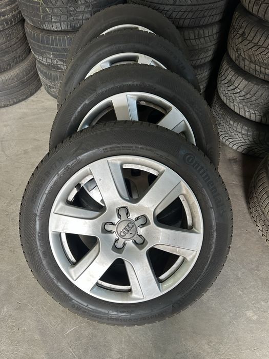 Jante Audi + Anvelope 225 50 17 MS Continental