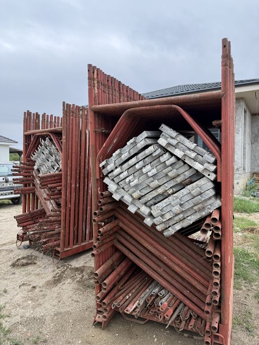 Vand schela metalica fatade, popici metalici, picioare reglabile