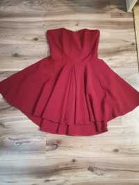 Rochie elegantă bordo