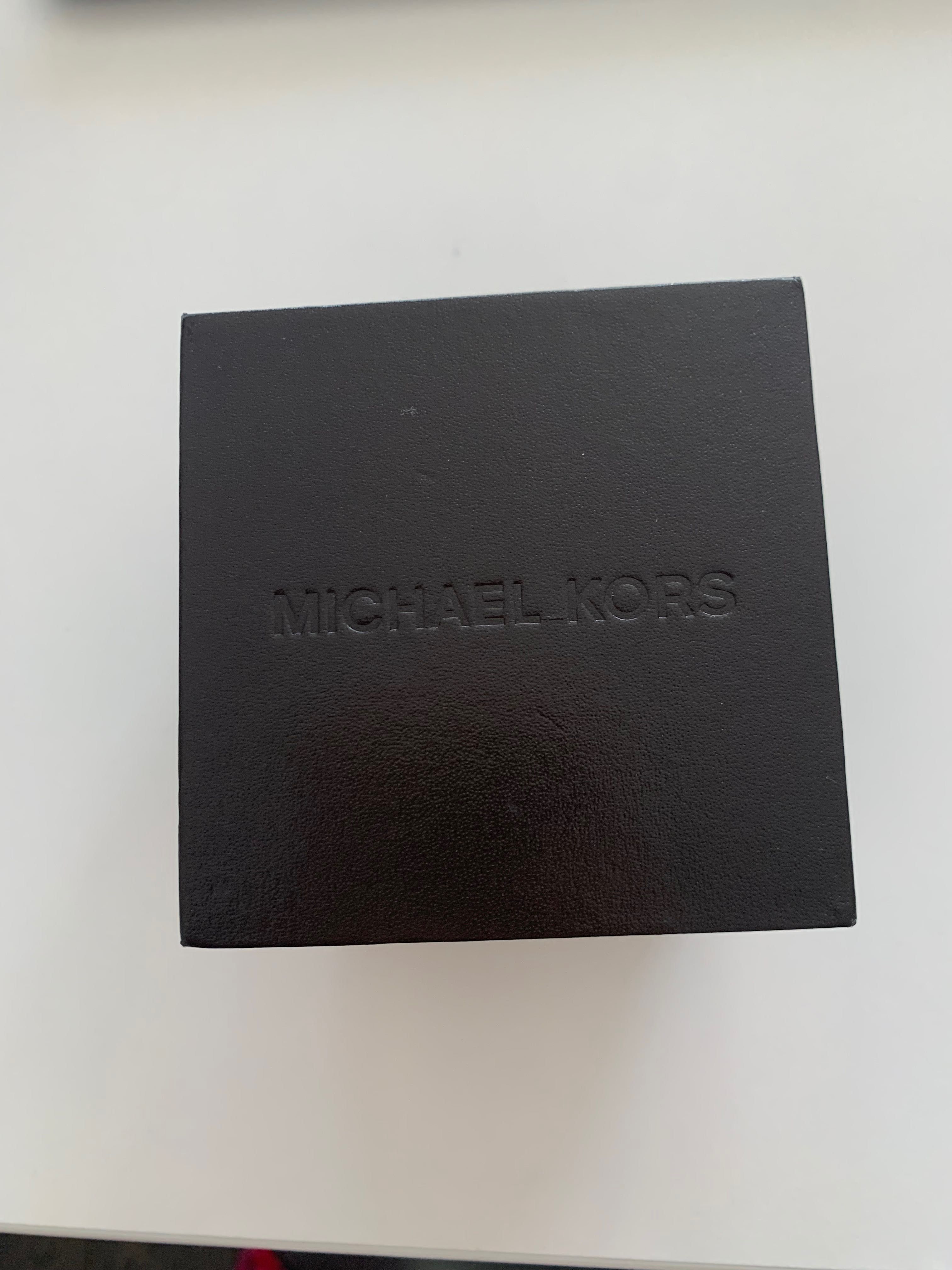 Michael Kors Часовник с кожена калъфка