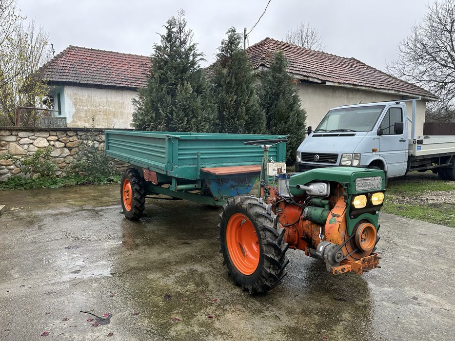 Motocultor tractoras 4x4 diesel Pasquali 1 piston 16 cp