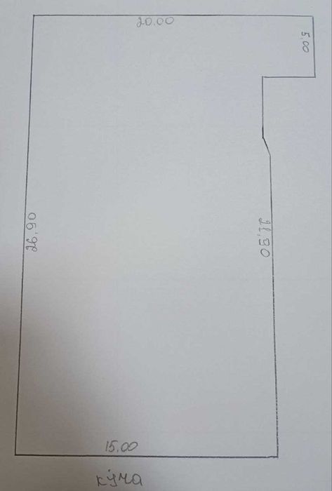 Срочно!!! Участок под застройку, 4.24 сотки, фасад 15 метров.