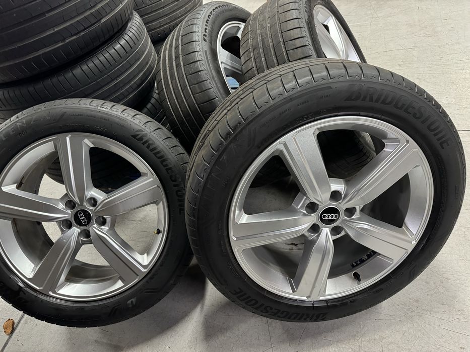 Jante Audi E-Tron Q8 R20 Originale Bridgestone de vara 2023 70%
