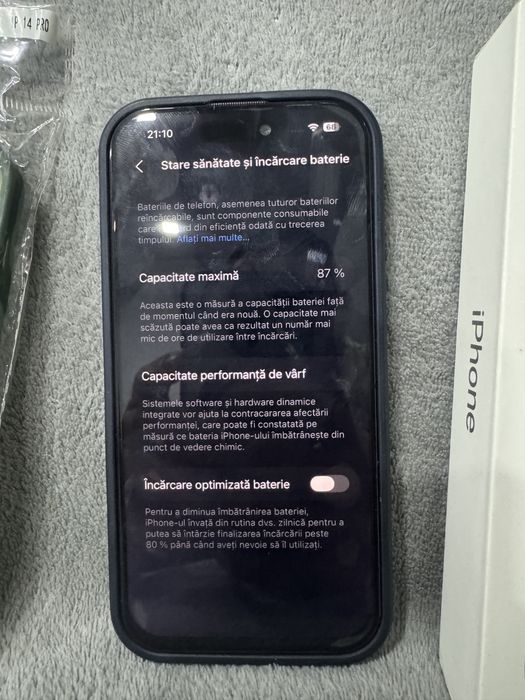 Iphone 14 pro stare buna