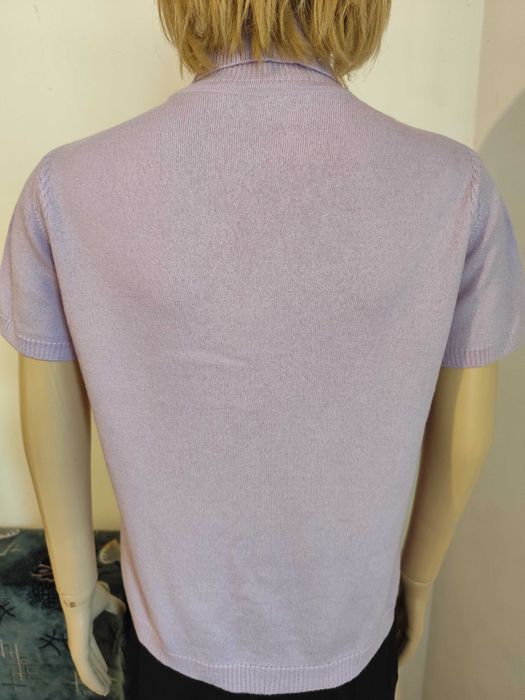 Bluza lila din lina pura virgina Made in Germany-masura M/L-Noua!